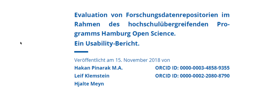 Cover Usability-Bericht