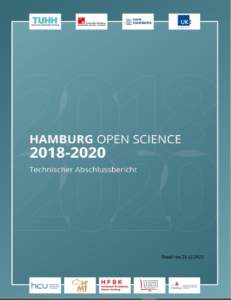 Titelblatt Hamburg Open Science 2018-2020: Technischer Abschlussbericht